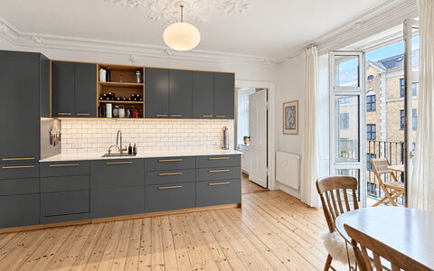 Islands Brygge - Bright Apartment - Water - 2 Br: Kitchen