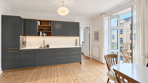 Islands Brygge - Bright Apartment - Water - 2 Br: Kitchen