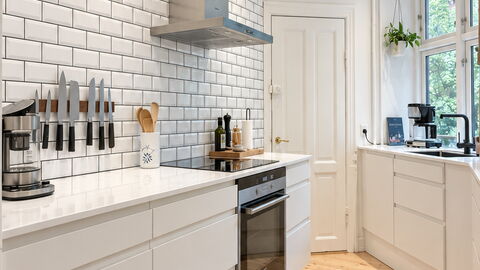 Nørrebro - 4 People - 2 Br - Close to Lakes: Kitchen
