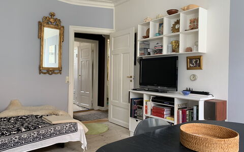 Prinsessegade - Close To Christiania: Bedroom, Living Room