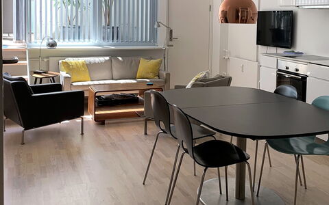 Købmagergade - Copenhagen Downtown: Dining Room, Kitchen, Living Room