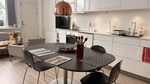 Købmagergade - Copenhagen Downtown: Dining Room, Kitchen, Living Room