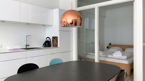 Købmagergade - Copenhagen Downtown: Dining Room, Kitchen