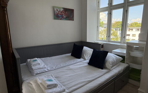 Holsteinsgade - The Quiet Neighbourhood: Bedroom