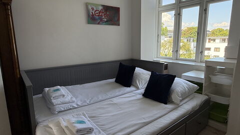 Holsteinsgade - The Quiet Neighbourhood: Bedroom