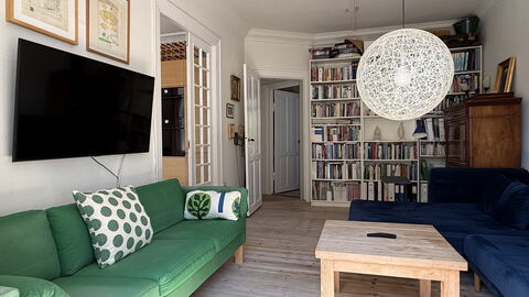 Holsteinsgade - The Quiet Neighbourhood: Living Room