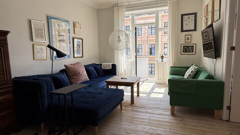 Holsteinsgade - The Quiet Neighbourhood: Living Room