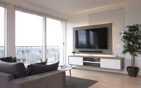 Islands Brygge - Nice View 8th Floor: Dining Room, Kitchen, Living Room