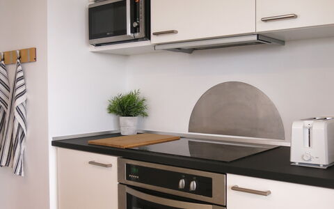 Islands Brygge - Nice View 8th Floor: Dining Room, Kitchen, Living Room