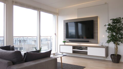 Islands Brygge - Nice View 8th Floor: Dining Room, Kitchen, Living Room