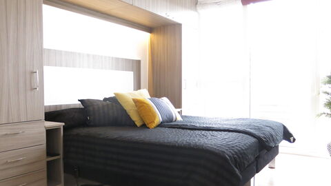 Islands Brygge - Nice View 8th Floor: Bedroom