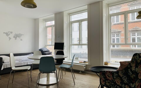 Købmagergade - Copenhagen Downtown: Living Room