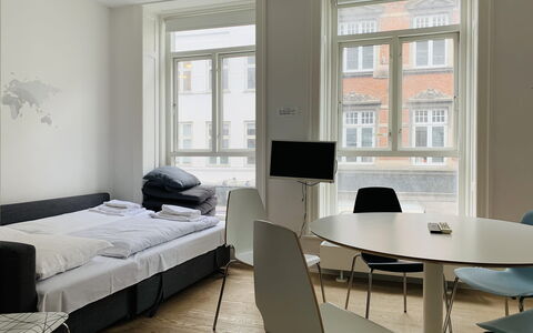 Købmagergade - Copenhagen Downtown: Living Room