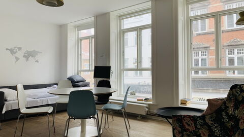 Købmagergade - Copenhagen Downtown: Living Room