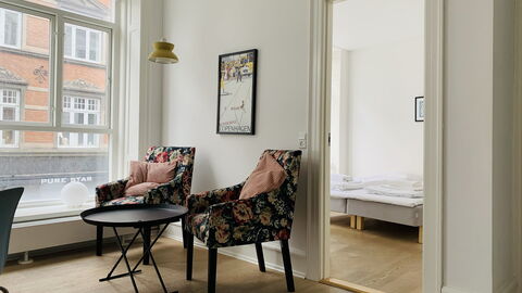 Købmagergade - Copenhagen Downtown: Living Room