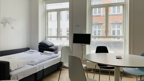 Købmagergade - Copenhagen Downtown: Living Room