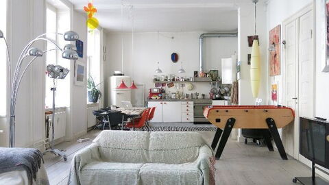 Direct Center - Inner City: Dining Room, Kitchen, Living Room