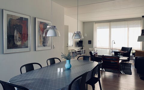 Islands Brygge - Close To Water: Dining Room, Kitchen, Living Room