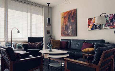 Islands Brygge - Close To Water: Dining Room, Kitchen, Living Room