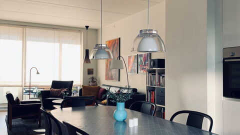 Islands Brygge - Close To Water: Dining Room, Kitchen, Living Room