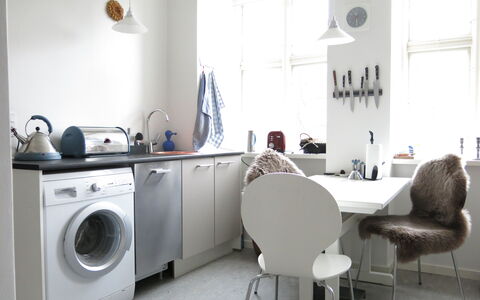 Christianshavn - Close To Opera & Metro: Dining Room, Kitchen